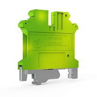 Клемма заземляющая MT1-4-PE, номинальное сечение 4 мм², номинальный ток  А